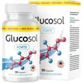 Produktbild: Glucosol Forte Kapseln | mit Pflanzenextrakten, Mineralstoffen und Vitaminen | für Frauen und Männner | 90 Kapseln Inhalt pro Dose