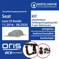 Produktbild: Für SEAT Leon ST Kombi Typ 5F8 11.2016-08.2020 AHK abn +7pol sp. E-Satz NEU TOP