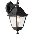 Produktbild: BRILLIANT Außenwandleuchte Nissie | dekorative Outdoorleuchte | hängend | schwarz | 1x E27 max. 60 W | IP44 - Schwarz