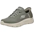 Produktbild: Skechers Go Walk Flex Sneaker Damen in olive textile-trim, Größe 37 1/2 HW 2025