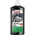 Produktbild: Leder Pflege Lotion 500ml Glatt U. Kunstleder Motorrad Kombis, Taschen - Sonax