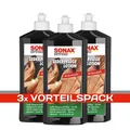 Produktbild: 3x Sonax Lederpflegelotion Push-Pull Lederpflege 500ml