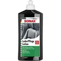 Produktbild: SONAX Leder Pflege Lotion 500ml Glatt u. Kunstleder Motorrad Kombis, Taschen
