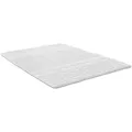 Produktbild: 2,5 cm Komfortschaumtopper Sleezzz® Basic 80 x 200 cm mit 7-Zonen-Wellensteppung und Eckgummis