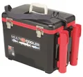 Produktbild: WFT Multicooler 18l schwarz mit 2 Rutenhaltern Kühlbox Kühltasche Angelbox Köder