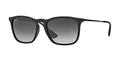 Produktbild: Ray-Ban Chris RB4187-622/8G-54 - Herren Sonnenbrille - Rubber Black
