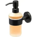 Produktbild: bremermann Seifenspender, Schwarz, Metall, 7x18x11 cm, Badaccessoires, Waschplatzzubehör, Seifenspender