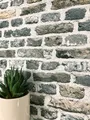 Produktbild: NEWROOM Vliestapete Grau Steinoptik Industrial Backstein Wohnzimmer Schlafzimmer