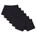 Produktbild: frank fields Retro Pants (6-St) Herren Retro-Pants 6er Pack aus Microfaser mit Jacquard-Bund schwarz 3XL