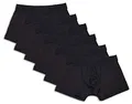 Produktbild: Frank Fields Herren Retro-Pants 6er Pack aus Microfaser mit Jacquard-Bund, Farbe:schwarz, Größe:3XL