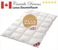 Produktbild: Canada Daunenbettdecke Dreams Luxus extra Winter 8 cm Hochsteg Daunendecke, Füllung: 90% Daunen, 10% Federchen Klasse 1, Bezug: 100% Baumwolle, 8 cm Hochsteg, geprüfte Qualität