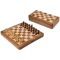 Produktbild: Philos Spiel Philos 2743 - Schachkassette mit Schachfiguren, Feld 25 mm, KH 45 m...