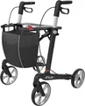 Produktbild: Rehasense Athlon SL Carbon Rollator | Gr. S | PUR Softräder | Carbonschwarz