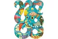 Produktbild: DJECO Puzzle Puzzle-Galerie OCTOPUS 350-teilig in bunt, Puzzleteile