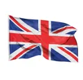 Produktbild: PHENO FLAGS Flagge Großbritannien Flagge 90 x 150 cm Britische Union Jack Fahne UK (Hissflagge für Fahnenmast), Inkl. 2 Messing Ösen