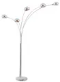 Produktbild: Stehlampe, Marmor, silber, 5-Flammig, H 200 cm
