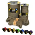 Produktbild: Paracord 4 mm 35+ Volltonfarben 10 m 15 m 30 m 50 m 100 m 300 m | Ideal zum B...