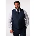 Produktbild: Men Plus Steppweste Businessweste Florenz Baukasten blau|schwarz 60