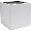 Produktbild: Vivanno Pflanzkübel Block 40 cm x 40 cm x 40 cm Weiß