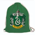 Produktbild: Logoshirt® Harry Potter - Slytherin - Logo - Turnbeutel - Baumwollrucksack