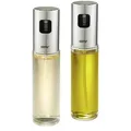 Produktbild: Gefu Essig- und Ölsprüherset 2er Set NEVA , transparent/klar , Glas,Edelstahl , Maße (cm): H: 18  Ø: 4