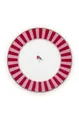 Produktbild: PiP Studio Brotteller Love Birds Brotteller Stripes rot-pink 17cm, Plate Love Birds Stripes Red-Pink 17cm