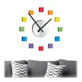 Produktbild: Wanduhr Riesenwanduhr Groß Wohnzimmeruhr Analoguhr Modern Uhrwerk XXL-Wanduhr