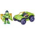 Produktbild: Iron Man and His Awesome Friends Marvel Iron Hulk Action-Figur & Fahrzeug, Sammelfigur aus der Disney-Serie, 2-in-1 Superhelden-Spielzeug für Kinder ab 4 Jahren, grün