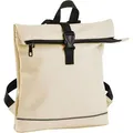 Produktbild: Daniel Ray Rolltop-Rucksack Rollrucksack Jefferson - PolyurethanFahrradrucksack mit Steckschnallen-Verschluss in Beige - Weiß