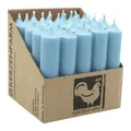 Produktbild: Stabkerzen aus Paraffin, 100/22 mm, Taubenblau, KERZENFARM HAHN, Brenndauer ca. 