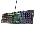 Produktbild: Trust GXT 871 Zora Mechanische Gaming-Tastatur, DE Layout