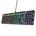 Produktbild: Trust GXT 871 Zora Mechanische Gaming-Tastatur, DE Layout