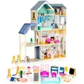 Produktbild: Xxl Puppenhaus Maya Residence 28 Teile Ecotoys