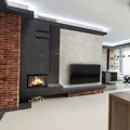 Produktbild: Wasserführender Kamineinsatz KRATKI MBM rechts 12 kW Ø 180
