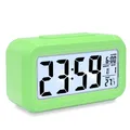 Produktbild: mixed24 LED Wecker Digital Beleuchtet Schlummerfunktion mit Datum und Temperaturanzeige Nachtlicht (Grün)
