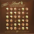 Produktbild: Lindt Mini Schicht-Nougat Pralinés Pralinen Schokolade Schachtel Advent 165 g