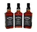 Produktbild: Jack Daniels Tennessee Whiskey Old No. 7 40%  3 Flaschen x 1 l Liter