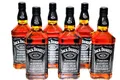 Produktbild: 6 Flaschen Jack Daniels Tennessee Whiskey Old No. 7 40%  1 l Liter