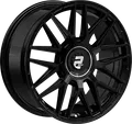 Produktbild: 2DRV WH43 schwarz glänzend lackiert 8.5x20 ET30 - LK5/112 ML66.6 Alufelge schwarz