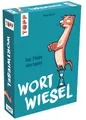 Produktbild: Wortwiesel – Das flinke Wortspiel: Schnelles Wörterspiel ab 10 Jahren. Wer kombiniert die Buchstaben am klügsten? Mit 160 Karten, Wertungsblock und Sanduhr