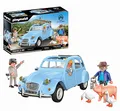 Produktbild: PLAYMOBIL Classic Car 70640 Citroën 2 CV, Ente mit abnehmbarem Verdeck, Sammlerstück für Autofans, Spielzeug für Sammler und Kinder ab 5 Jahren
