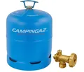 Produktbild: Gasflasche R 907 gefüllt 2,75 kg + Flaschenventil Camping Gas Grillen