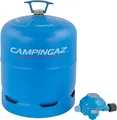 Produktbild: Campingaz R 907 Gasflasche gefüllt 2,75 kg Butangas 50 mBar Regler