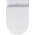 Produktbild: Me By Starck Wc-set Wandhäng., Wand-wc, Wc-sitz Weiß Hg, Spülrand Rimless, Abg. Waagerecht, Spülmenge 4,5l, 45290900a1 - Duravit