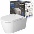 Produktbild: Duravit Me By Starck Rimless Wandtiefspül-WC Set spülrandlos 45290900A1 WC-Sitz