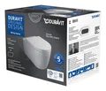 Produktbild: Duravit ME by Starck WC-Set wandhängend rimless Tiefspüler - Weiß... 45290900A1