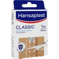 Produktbild: 2x HANSAPLAST Classic Pflaster 6 cmx1 m 1 ST