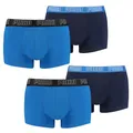 Produktbild: PUMA 4 er Pack Short Boxer Boxershorts Men Pant Unterwäsche kurz 100000884, Farbe:003 - True Blue, Bekleidungsgröße:XL