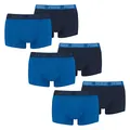 Produktbild: PUMA Herren Shortboxer Unterhosen Trunks 100000884 6er Pack, Wäschegröße:XL, Artikel:-003 True Blue