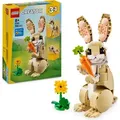 Produktbild: LEGO Creator 3in1 Häschen - Modell umbaubar in eine Lama Figur oder Spielzeug Robbe - Bauset mit Tieren für Kinder - Geburtstagsgeschenk für Mä... - Bronze